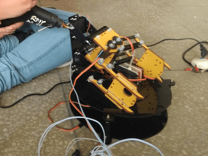 3-DOF Color Sorting Manipulator