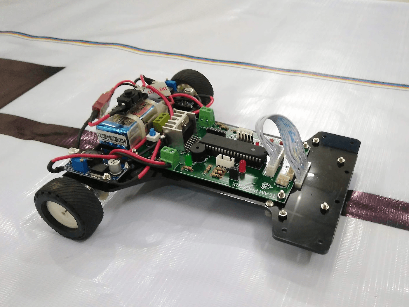 AVR-based Line Follower Robot
